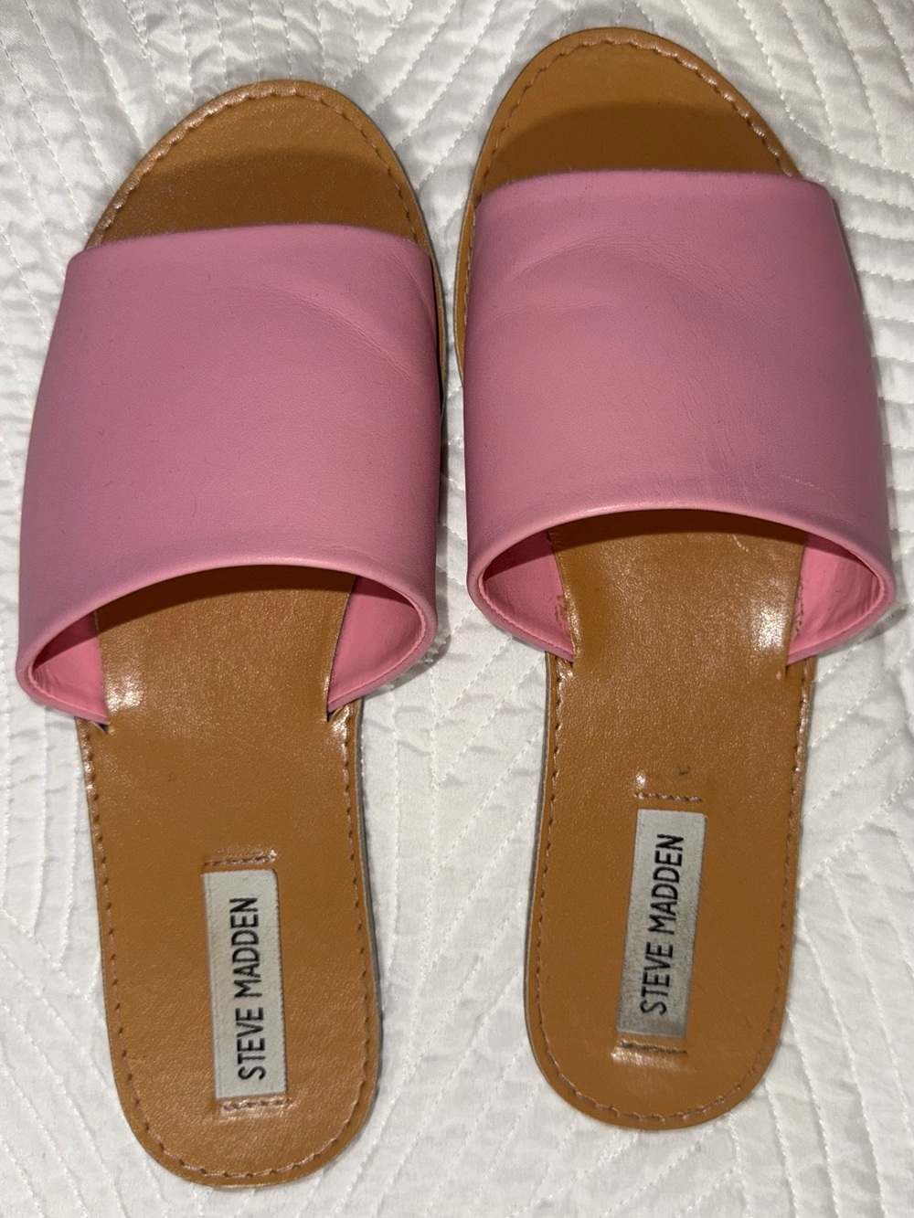 Steve Madden Women’s Grace Slide Sandals Pink Size 8.5M